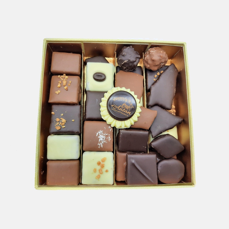 Boîte de Luxe, chocolats assortis 400G