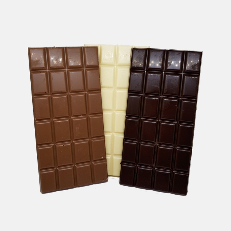 Tablette de chocolat nature