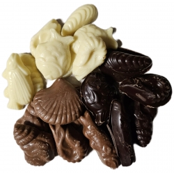 Sachet de friture de chocolat